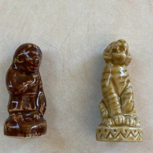 Wade Whimsies - Circus Series - Monkey and Tiger